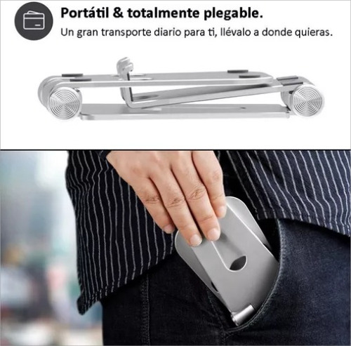 Soporte Genérico De Escritorio Con Base De Aluminio For Tel