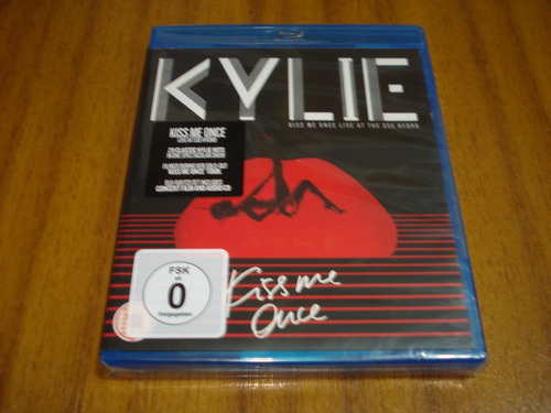 Box 2cd+1bluray Kylie Minogue / Kiss Me Once (nuevo Sellado)