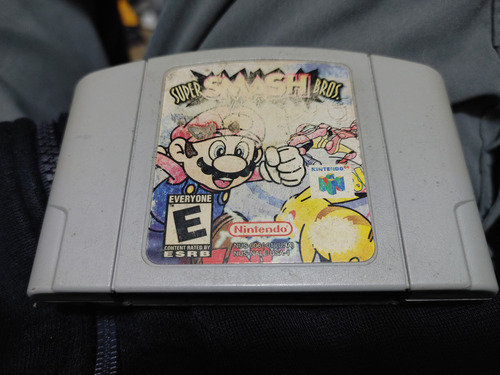 Nintendo 64 Súper Smash Bros Original Negro (Usado)