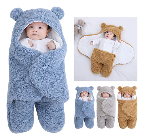 Manta De Felpa Para Bebé Recién Nacido, Cobija De Bebe Suave
