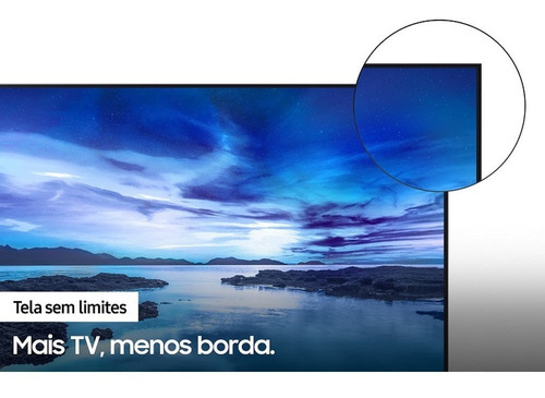 Imagem 4 de 7 de Smart Tv 43 Polegadas 4k Hdr Alexa Samsung 43au7700