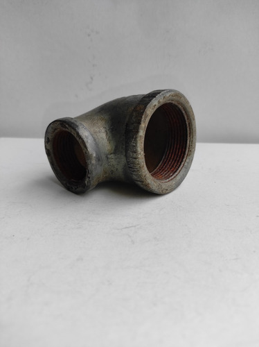 Codo Reducido Galvanizado Reforzado 90 Grados 1-½ X1 PuLG (Usado)