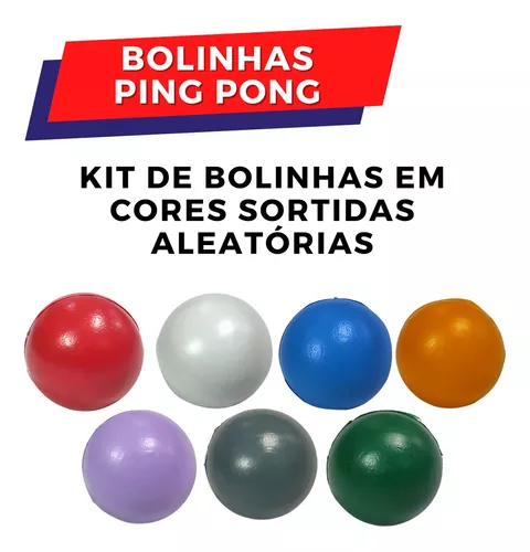 Amosfun 100 peças bolas coloridas de ping pong abertas bolas de