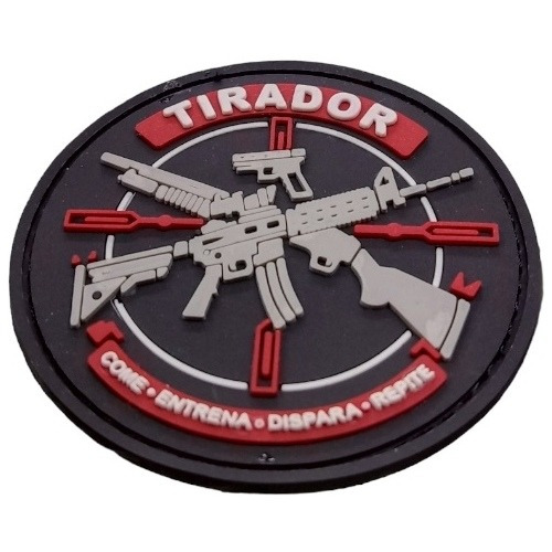 Parche Insignia Pvc Tactico Militar Airsoft Tirador 