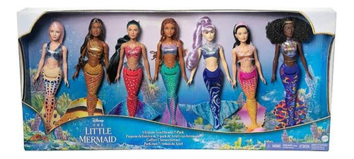 The Little Mermaid Ultime Ariel Sisters 7 Pack