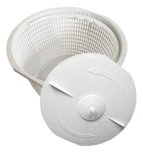 Canasta Desnatadora De Piscina Premium For Una Cesta Y Tapa