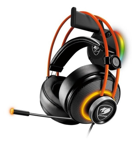 Imagen 3 de 6 de Soporte Para Auriculares Cougar Bunker S Rgb Hub Usb