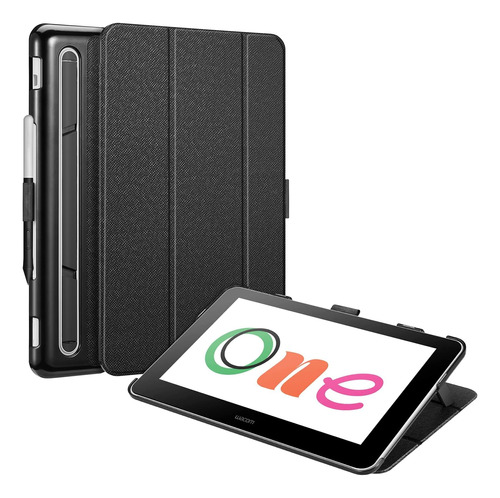 Fintie Funda Para Tablet De Dibujo Wacom One 13.3 Negro