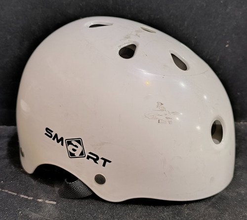 Casco Para Bicicleta Smart Excelente Estado Talle Xxxs Blanco Xxxs (Usado)