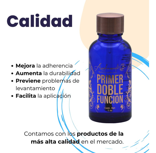 Primer Andrómera Doble Función + Nivelador Ph 30 Ml/1 Oz