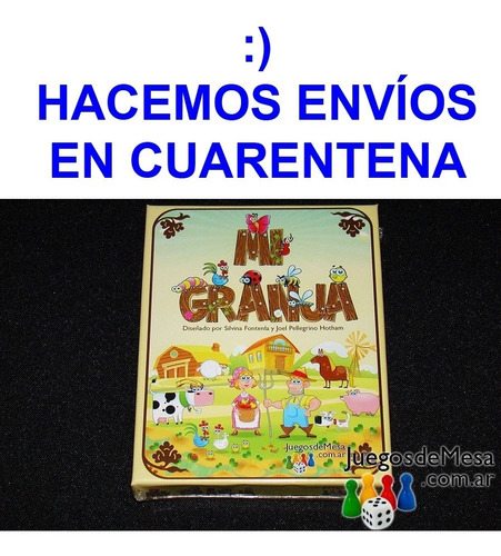 Mi Granja - Juego De Mesa Familiar De Estrategia - Novedad!