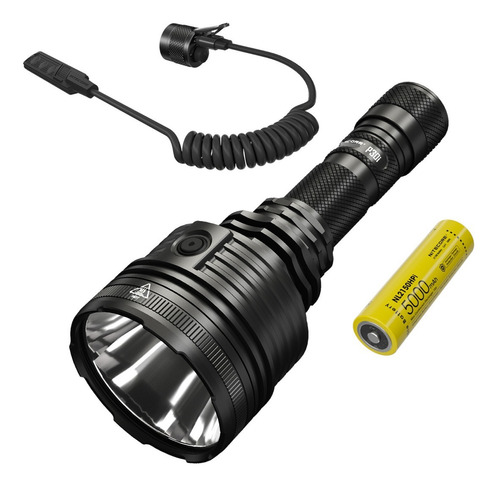 Lanterna Tática Nitecore P30i 2000 Lúmens 1000 Metros + Nf-e Cor da lanterna Preta Cor da luz Branco