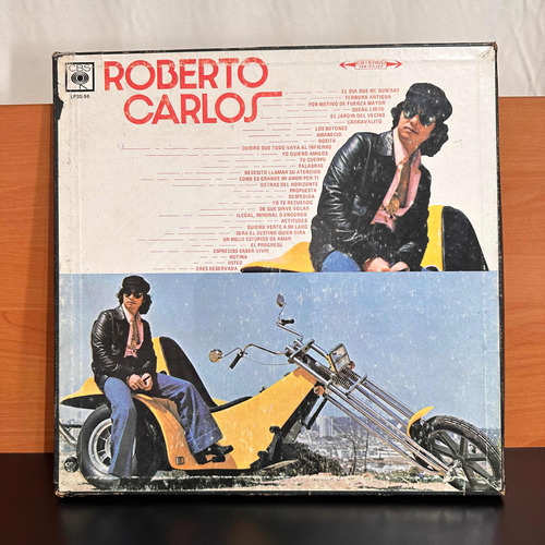 Disco Lp Roberto Carlos Álbum Triple