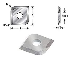 Herramienta Amana, Inserto De 12 X 1 Mm X Rc-2242 (rck-34...