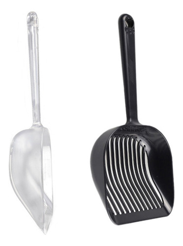 Pala De Arena Para Gatos De Metal Litter Scooper, 2 Unidades