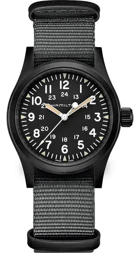 Reloj Hamilton H69409930 Khaki Field Mecanico Agente Oficial