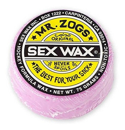 Mr Zogs Sex Wax Hockey Stick Wax Puck Control, Aroma De Uva.