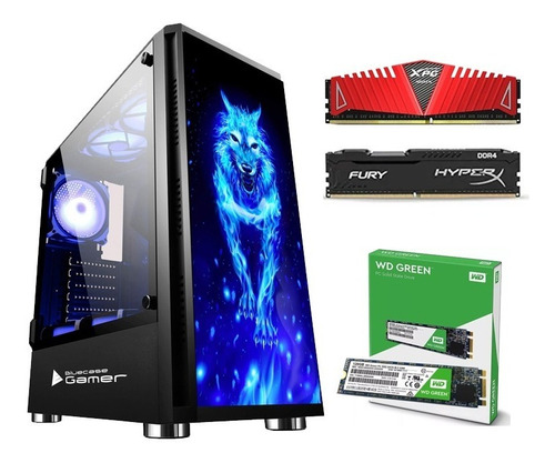 Pc Gamer A8 9600 Apu R7 8gb Ddr4 Ssd M.2 120gb Gab. Gamer
