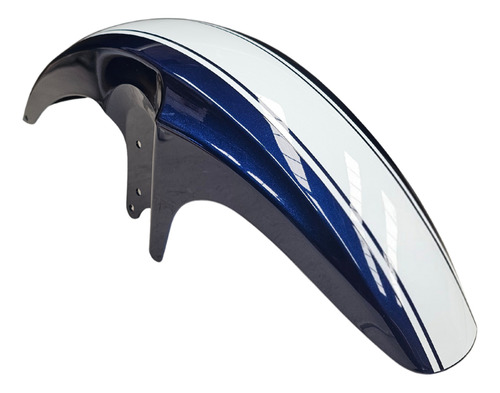 Salpicadera Delantera Azul Blanco Italika Original Ft125 Ts Azul/blanco