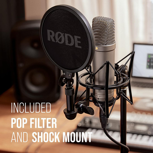 Condensador Cardioide Vocal Estéreo Rode Nt1-a-mp Para Estud