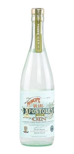 Imagen 1 de 2 de Gin Principe De Los Apostoles 750ml- Casaotamendi
