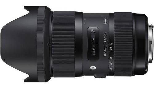 Imagem 3 de 6 de Lente Sigma 18-35mm F/1.8 Dc Hsm Para Nikon - Loja Platinum