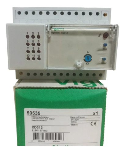 Detector De Isolação Xd312 110v 12canais Ref:50535 Schneider