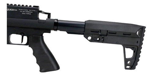 Carabina Pressão Pcp Tactical 12 Tiros 5.5mm 2024 Quick Shot