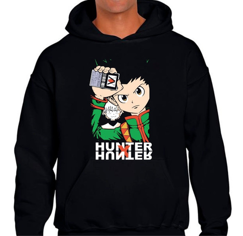 Sudadera Cerrada Con Gorra Y Bolsas Hunter X Hunter 02