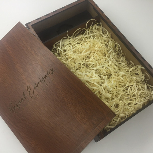 Caja Para Fotos Y Pendrive - Portapendrive - Caja Fotografia