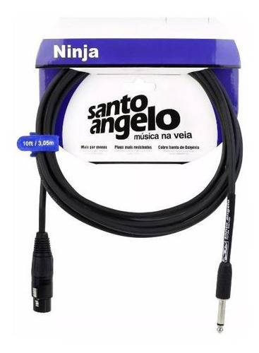 Cabo Santo Angelo Ninja Hg Series P10/xlr 15ft/4.57m