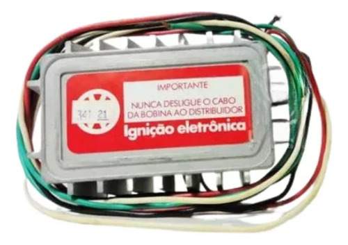 Ignição Eletrônica P/ Motor 4 Cil C/ Platinado Original Vw 