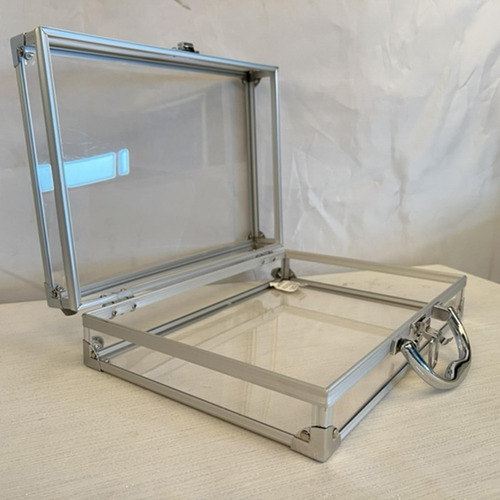 Estuche Portátil De Aleación De Aluminio Caja Organizadora