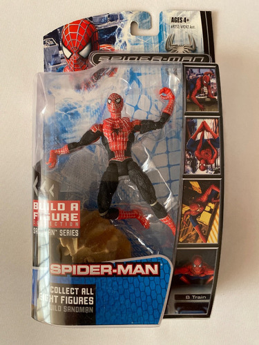 Sam Raimi Movie Spiderman Hasbro 2007 Sandman Baf Wave Rara! (Usado)