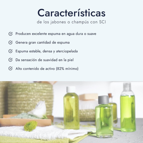 Imagen 3 de 9 de Sci Cocoil Isetionato De Sodio En Polvo Super Fino (basf)
