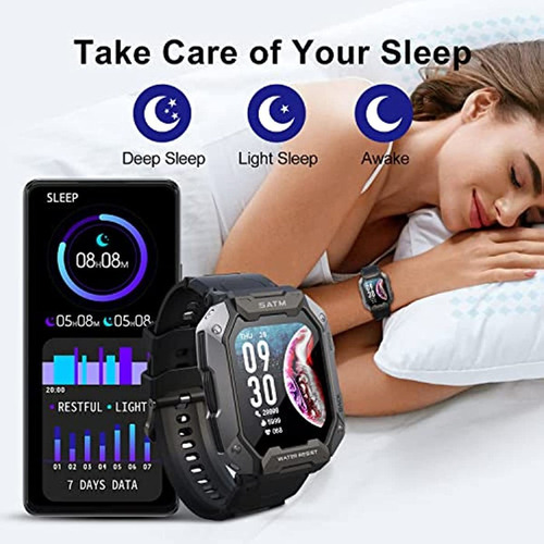 Smartwatch Impermeable Al Aire Libre Militar Estupendo