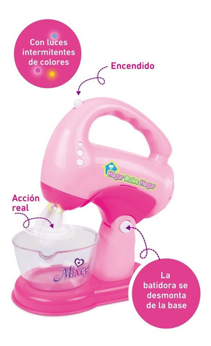 Imagen 2 de 7 de Mi Batidora A Pilas Juego De Cocina Hogar Dulce Hogar