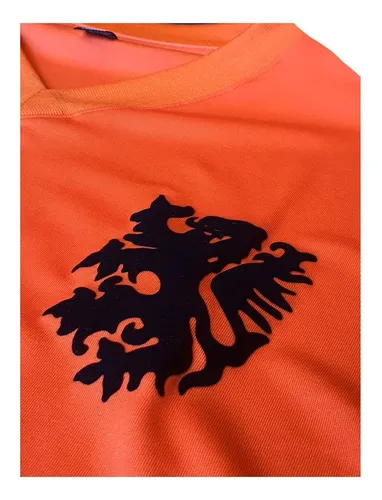 Camiseta Holanda Titular Retro 1974 Johan Cruyff #14- Adulto