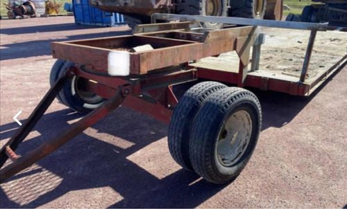 Tráiler Carreton Deprimido 8tn Dobke Eje Envios Al Pais