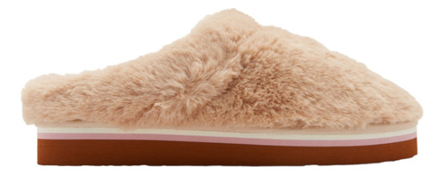 Pantunflas Roxy Mujer Dama Comfort Chloe Kim Beige