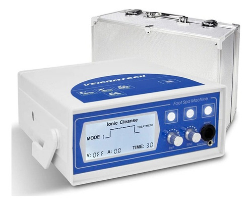 Desintoxicador Iónico 6ta Gen. Banda Reductora Y Tens 3 En 1 Color Blanco