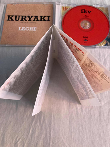 Illya Kuryaki & The Valderramas / Leche Cd 1999 Impecable (Usado)