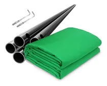 Comprar Fondo Infinito Verde Croma Key 2 X3 Mts - Incluye Estructura