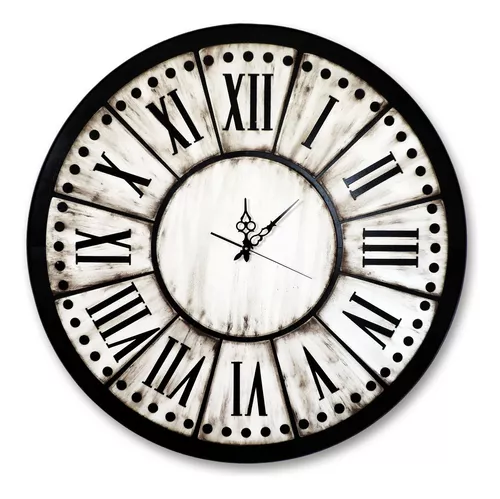Reloj Pared Grande London 100cm Aro Hierro.somos Fabricantes