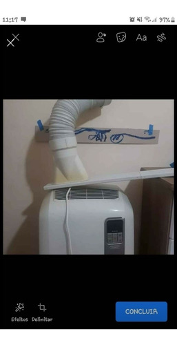 Imagem 2 de 3 de Vende Se Ar Condicionado Portátil Funciona Perfeitamente Mot