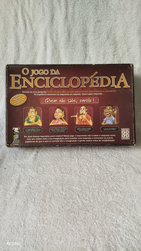 Jogo Enciclopédia Da Grow - Usado (Usado)