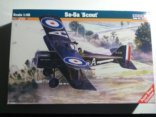 Mistercraft Se-5a Scout 1/48 Rdelhobby Mza