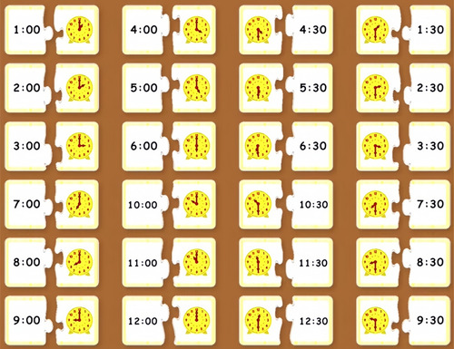 Brinquedos Cognitivos Para Crianças Com Horas, Minutos E Seg