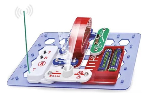 Juego De Ciencias Blocks Y Circuit Luz Y Sonido Cantidad De Piezas 13