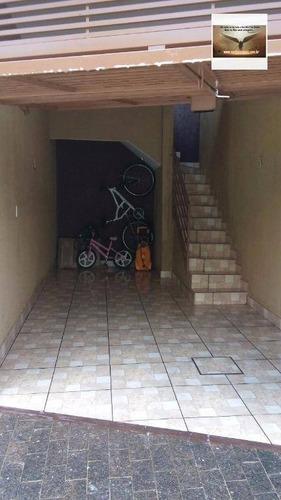 Imagem 4 de 18 de Sobrado Com 03 Dormitórios ( Suíte) , Cozinha , Churrasqueira , Residencial À Venda, Baeta Neves, São Bernardo Do Campo. - So0057